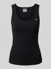 Guess Activewear Tanktop mit Label-Detail Black