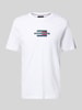 Tommy Hilfiger Regular Fit T-Shirt aus reiner Baumwolle Weiss