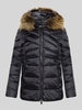 Gil Bret Regular Fit Steppjacke mit abnehmbarer Kapuze Black