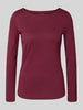 Christian Berg Woman Longsleeve met ronde hals Kersenrood