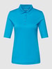 Christian Berg Woman Poloshirt met 1/2-mouwen Blauw
