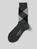 Burlington Socken aus Schurwoll-Mix Modell 'Marylebone' Anthrazit