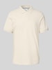 s.Oliver RED LABEL Regular Fit Poloshirt aus reiner Baumwolle Beige