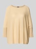 JOOP! Strickpullover aus Kaschmir mit 3/4-Arm Beige