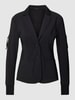 Marc Cain Blazer met opgestikte zakken Zwart