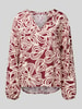 ZABAIONE Blouseshirt met V-hals Rood