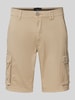 Blend Regular fit korte broek met cargozakken Beige