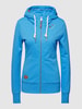 Ragwear Sweatjack met steekzakken, model 'PAYA' Lichtblauw