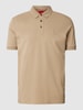 HUGO Poloshirt mit Label-Patch Modell 'Dereso' Camel