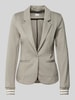 Kaffe Blazer mit Leistentaschen und Viskose-Anteil Modell 'KINNIE' Taupe