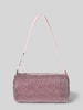 Juicy Couture Clutch mit Ziersteinbesatz Modell 'MELANIE' Rosa