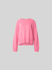 Closed Woll-Pullover mit breitem Bund Pink