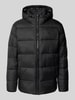 BOSS Regular Fit Steppjacke mit Kapuze Modell 'CIKORO' Black