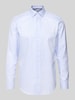 Christian Berg Men Regular Fit Business-Hemd mit Kentkragen Bleu