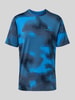 Under Armour T-Shirt mit Label-Print Rauchblau
