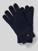 Tommy Hilfiger Handschuhe aus Baumwoll-Kaschmir-Mix Marine