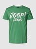 JOOP! Jeans T-Shirt mit Label-Print Modell 'Adamo' Grün