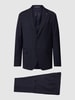 Tommy Hilfiger Anzug  mit Karomuster Marineblau