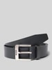 BOSS Leren riem met doornsluiting, model 'JEMIO' Zwart