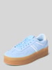 Tommy Jeans Low Top Sneaker mit aus Wildleder Modell 'THE GREENWICH' Hellblau