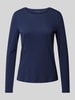 Christian Berg Woman Longsleeve mit Rundhalsausschnitt Dunkelblau