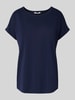 Christian Berg Woman T-shirt z mieszanki modalu z okrągłym dekoltem Ciemnoniebieski