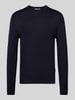 Only & Sons Gebreide pullover met ronde hals, model 'WYLER LIFE' Donkerblauw