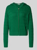 Tommy Hilfiger Comfort fit gebreid jack van puur katoen, model 'CALICO' Groen