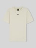 BOSS Green Slim Fit Sport-T-Shirt mit Label-Print Modell 'TS_Active' Sand