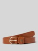 Tommy Hilfiger Riem van echt leer Cognac