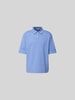 Marni Relaxed Fit Poloshirt aus Baumwolle Blau