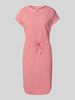 B.Young Knielanges Kleid mit Tunnelzug Modell 'PANDINNA' Rot