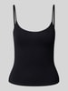 Review Trägertop mit Rundhalsausschnitt Black