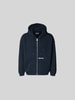 Dsquared2 Oversized Sweatjacke aus Baumwoll-Mix Marine