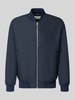 Selected Regular Fit Bomberjacke mit Baseball-Kragen Modell 'CHARLES' Marine
