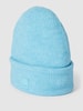 Marc O'Polo Denim Beanie mit Label-Patch Blau