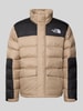 The North Face Gewatteerd jack met labelstitching, model 'LIMBARA' Beige