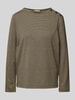 Tom Tailor Regular Fit Sweatshirt mit Viskose-Anteil Beige