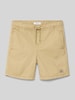 Name It Szorty z dzianiny dresowej z wpuszczanymi kieszeniami model ‘KMRYAN’ Piaskowy