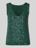 Weekend Max Mara regular fit top met katoen model 'MILORD' Donkergroen