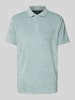 Strellson Poloshirt mit Strukturmuster Modell 'Joseph' Eisblau