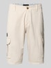 bugatti Regular Fit Cargobermudas mit Eingrifftaschen Beige