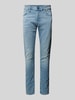 G-Star Raw Jeansy o kroju slim fit z 5 kieszeniami Jasnoniebieski