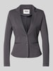 Only Getailleerde blazer met paspelzakken, model 'POPTRASH LIFE' Antraciet