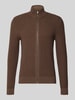 MCNEAL Strickjacke mit Reißverschluss Hellbraun Melange