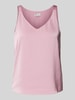 V by Vera Mont Regular fit blousetop met V-hals Roze