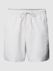 Calvin Klein Underwear Badehose mit Galonstreifen Offwhite