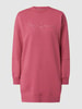 Pepe Jeans Sweatjurk van katoen, model 'Lexie' Oudroze