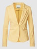 ICHI Blazer mit Reverskragen Modell 'Kate' Gelb