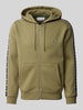 Lacoste Sweatjacke mit Kapuze Oliv